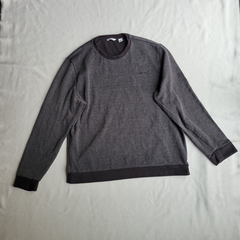 Calvin Klein Dark Gray Crewneck Sweater